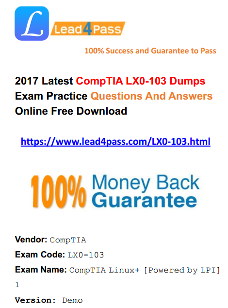 LX0-103 dumps