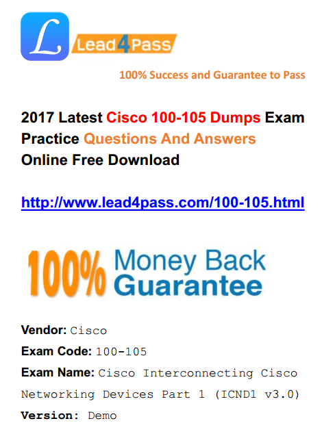 100-105 dumps