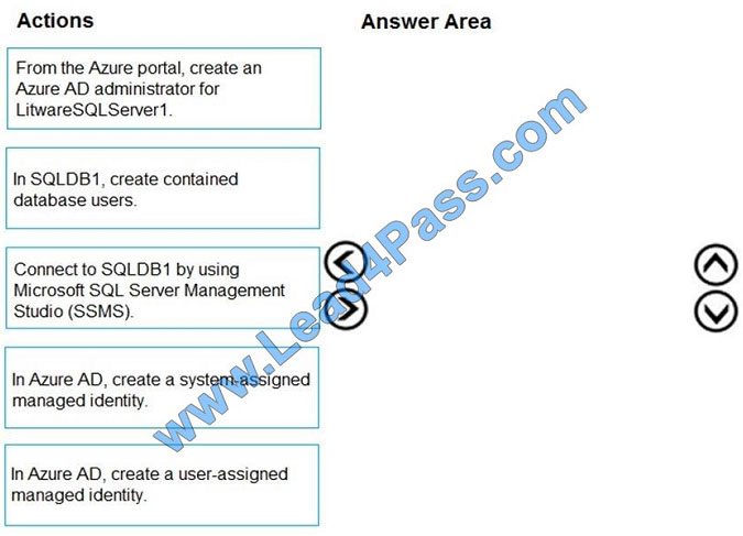 leads4pass az-500 exam question q8