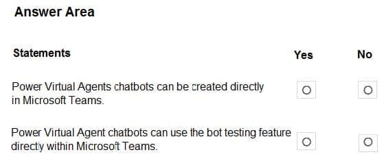 latest Microsoft PL-900 exam practice questions 15