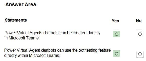 latest Microsoft PL-900 exam practice questions 15-1
