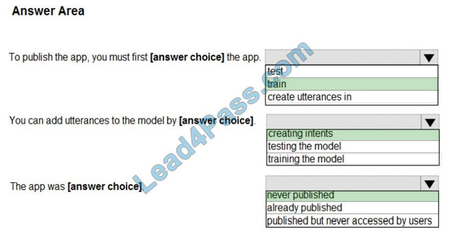 microsoft ai-100 certification exam q4-2