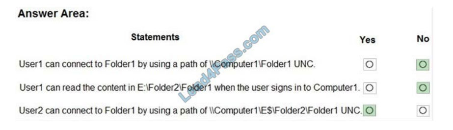 microsoft md-100 exam questions q13-2