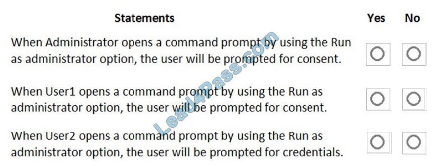 microsoft md-100 exam questions q14-2