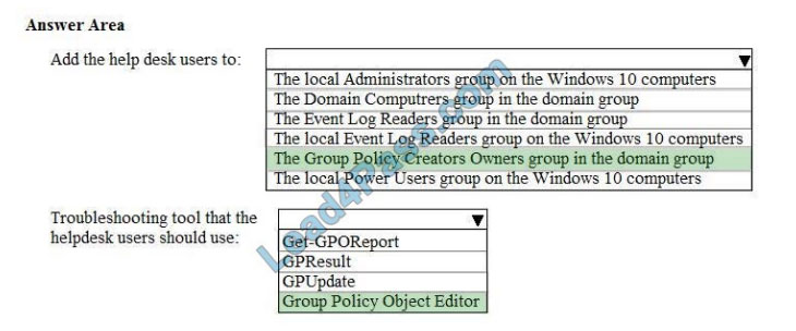 microsoft md-100 exam questions q5-1