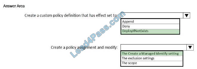 lead4pass az-500 dumps questions 13-1