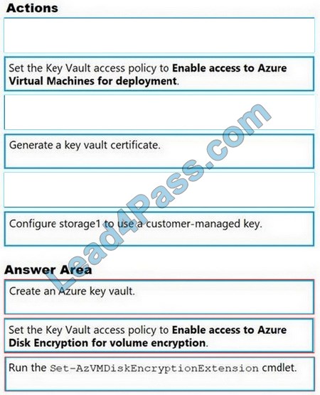 lead4pass az-500 dumps questions 15-1